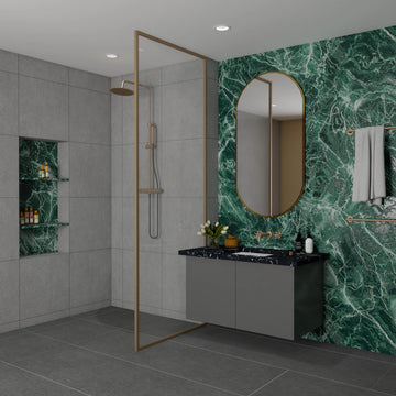 Classic Style Spacious Low Maintenance Bathroom